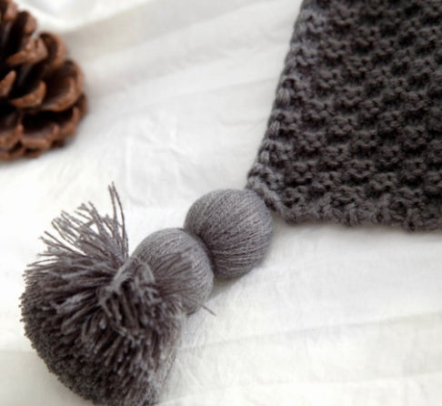 Fjord – Plaid Tricoté Nordique à Franges