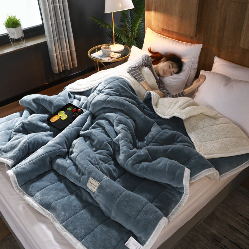 Velours Impérial – Plaid Flanelle de Luxe